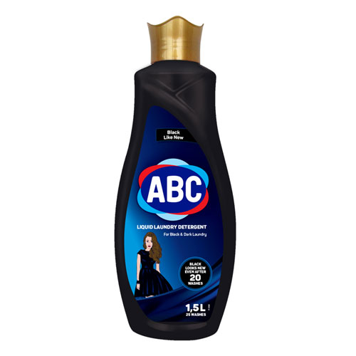 Стиральный жидкий порошок ABC 1.5 л Black