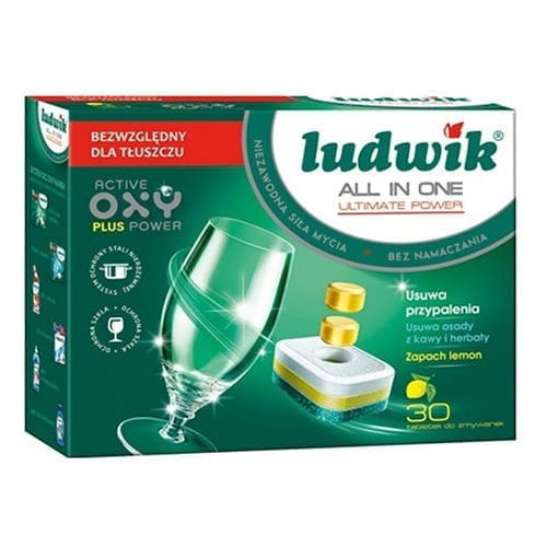 Таблетки Ludwik All in One 50 шт для посудомоечных машин