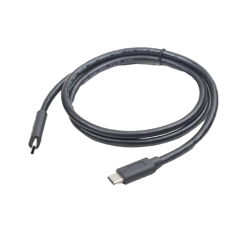 Cable  Type-C/Type-C, CM/CM, 1.0 m, USB3.1, Cablexpert, Black, CCP-USB3.1-CMCM-1M
