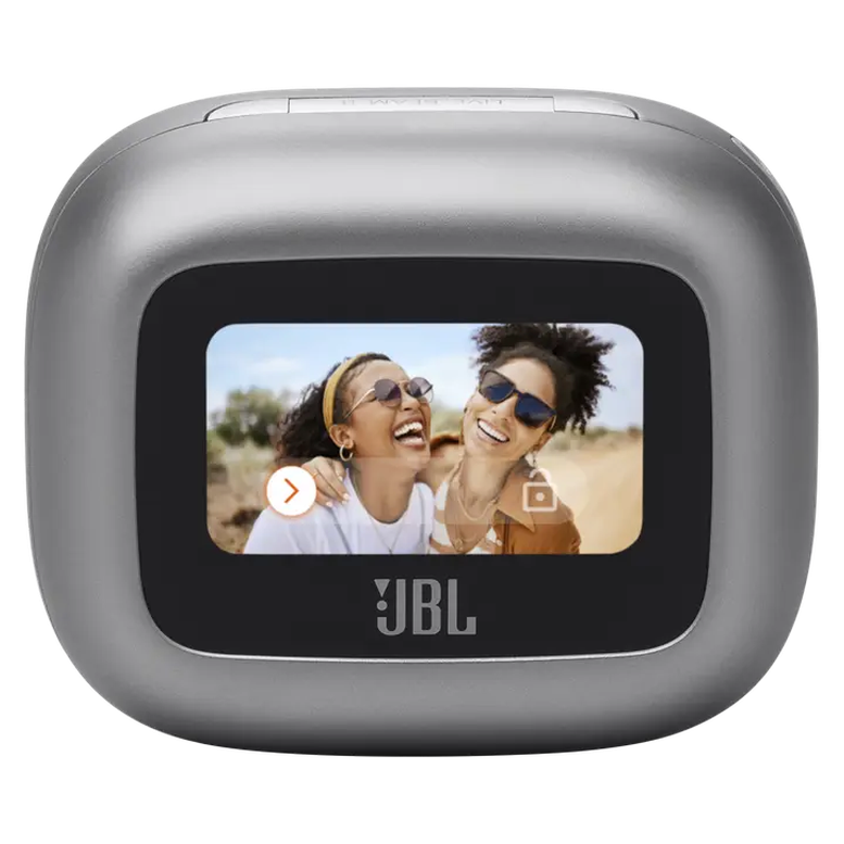 True Wireless JBL  LIVE Beam 3 Silver TWS True Adaptive Noise Cancelling 4