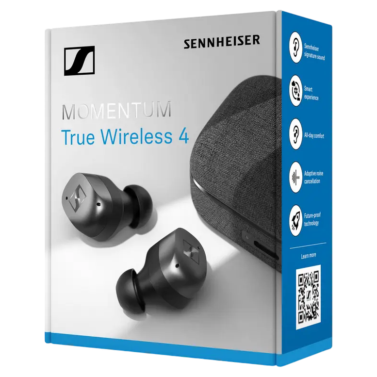 True Wireless Sennheiser Momentum 4 Black/Graphite, ANC, Up to 30 hours play 11