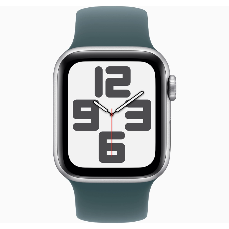 Apple Watch SE 2024 Silver GPS Solo Loop Lake Green 40 mm 3