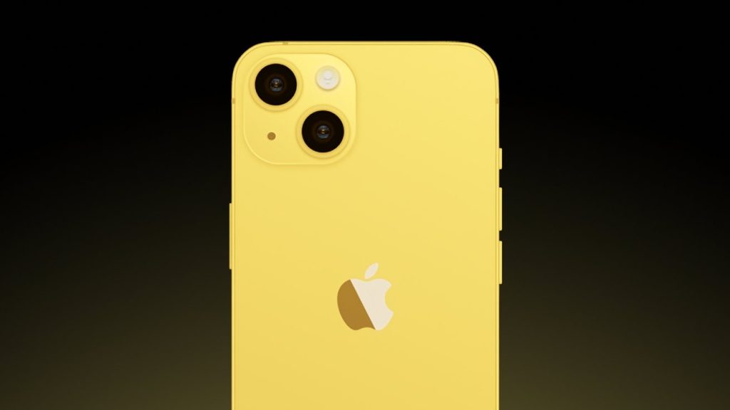 Apple представила желтые iPhone 14 и iPhone 14 Plus