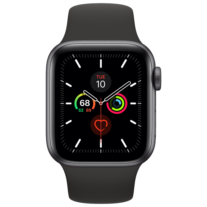 Умные часы Apple Watch Series 5 40mm Space Grey / Black