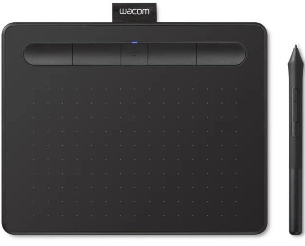 Графический планшет Wacom Intuos S CTL-4100WLK Black
