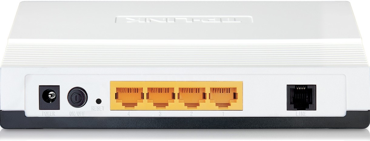 ADSL Router TP-LINK "TD-8840T",1xEthernet port+1xUSB, ADSL/ADSL2/ADSL2+, Splitter, Annex A