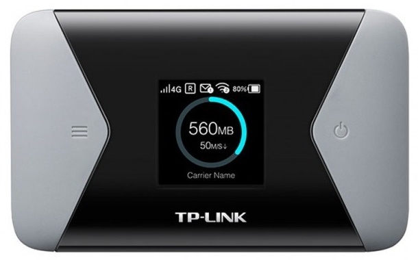 Mobile LTE Wi-Fi AC Dual Band Mini Router TP-LINK "M7450", 1200Mbps, 3000mAh, MicroSD