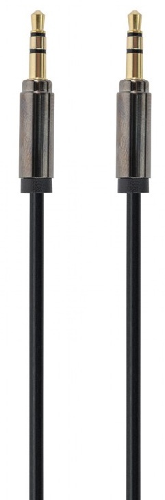 Cable 3.5mm jack - 3.5mm jack,  0.75m, 3pin, Cablexpert, Gold connectors, CCAP-444-0.75M