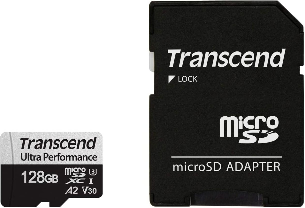Карта памяти Transcend MicroSDXC 128Gb Class 10 UHS-I (TS128GUSD340S)