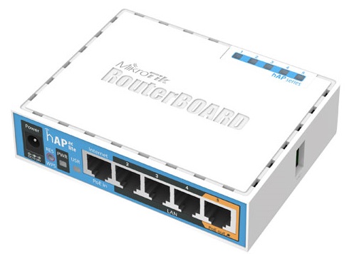 Router wireless MikroTik hAP ac lite (RB952Ui-5ac2nD)