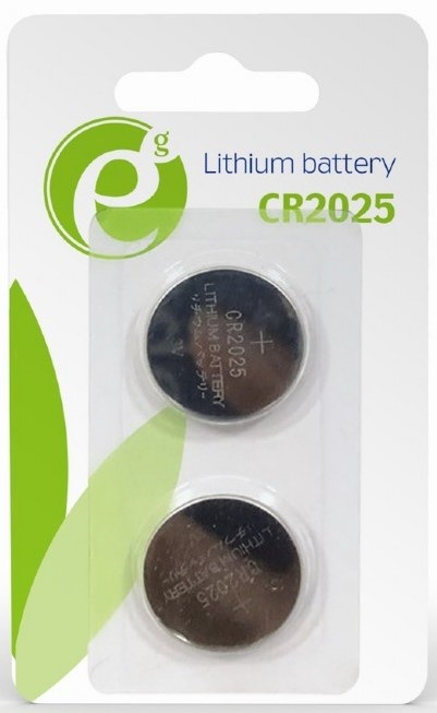 Батарейка Energenie CR2025, 2шт (EG-BA-CR2025-01)