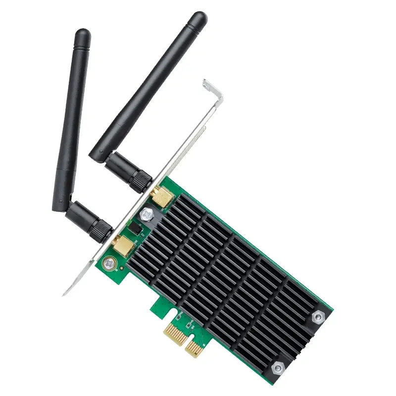 PCIe Wi-Fi AC Dual Band LAN Adapter, TP-LINK "Archer T4E", 1200Mbps, MIMO