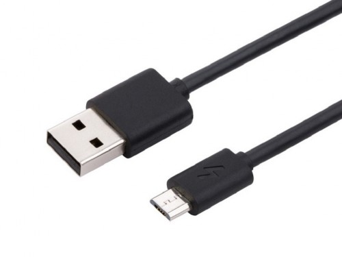 Кабель для зарядки и синхронизации Xpower Micro cable Nylon, USB Type-A/micro-USB, 1м, Чёрный