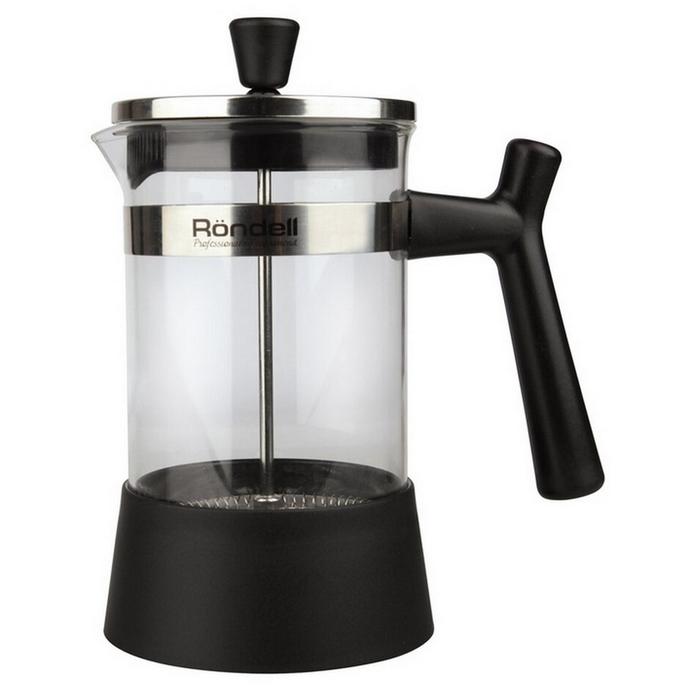 Cafetiera French Press Rondell RDS-426, 0,6L, Negru