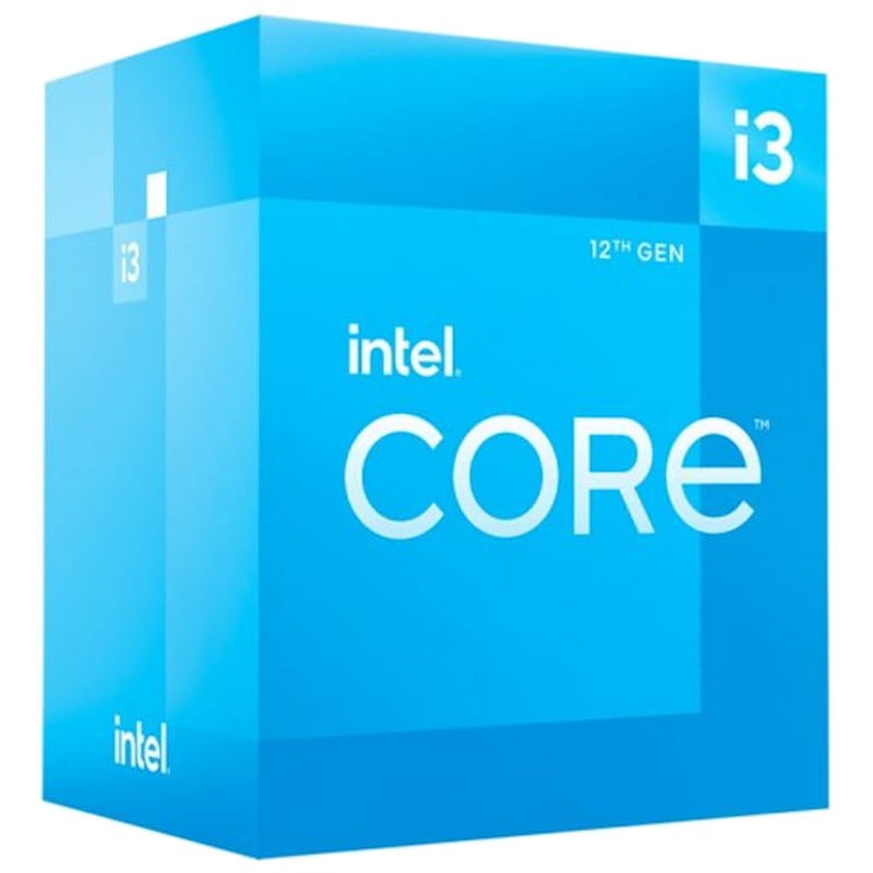 Процессор Intel Core i3-12100F / S1700 / 4C(4P+0Е)/8T / Box