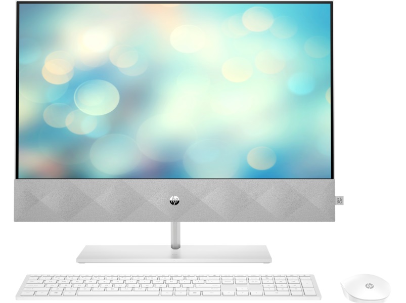 All-in-One Desktop PC 27" HP Pavilion 27-ca0020ur / QHD / AMD Ryzen 5 / 8GB / 512GB SSD White