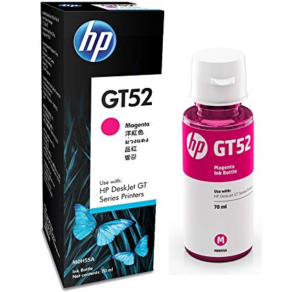 HP GT52 Magenta Original Ink Bottle (~8,000 pages), (for HP Ink Tank 115, HP Ink Tank 315/319, HP Ink Tank Wireless 415/419, DeskJet G5810/G5820)