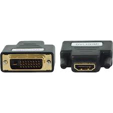 Adapter HDMI-DVI Gembird A-HDMI-DVI-2, HDMI to DVI female-male adapter with gold-plated connectors, bulk