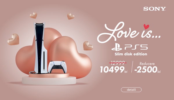 Love is... PlayStation 5 slim disk edition