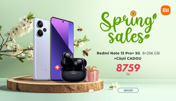 Spring sales - Xiaomi Redmi Note 13 Pro+ 5G 8+256 GB