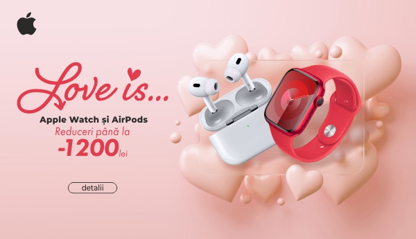Love is... Apple Watch și AirPods