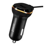 HOCO Z14 single port with micro cable car charger Black