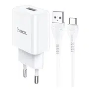 HOCO N9 Especial single port charger set Type-C White