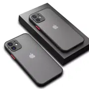 Shockproof armored matte case Black for iPhone 13 Series