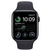 Умные часы Apple Watch SE MNU03/MNTY3/MNPY3 44mm Midnight Almn Case Midnight Sport Band GPS+LTE