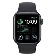Apple Watch SE MNTF3 GPS 44mm Midnight Aluminium S/M Midnight Sport Band