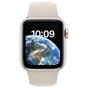 Apple Watch SE MNTE3 GPS 44mm Starlight Aluminium M/L Starlight Sport Band