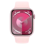 Apple Watch 9 GPS 45mm Aluminiu Pink Silicon Pink