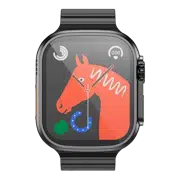 HOCO Y12 Ultra smart sports watch black