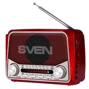Radio portabil Sven SRP-525 Red