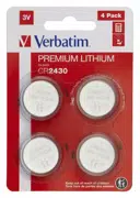 Батарейка Verbatim CR2430, 4pcs (49534)