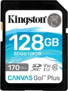 Сard de memorie Kingston SD 128Gb Class10 UHS-I U3 (V30) (SDG3/128GB)