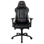 Игровое кресло AROZZI Verona Signature PU / 120-130kg / 165-190cm / Black /Red logo