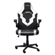 Игровое кресло Trust GXT 703W RIYE / 140kg / Black/White