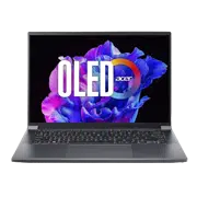 Laptop 14.5" ACER Swift X (NX.KEVEU.001) / 2.8K (16:10) / OLED / Intel Core i5-13500H / 16GB / 512GB SSD / Steel Gray