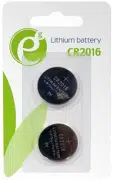 Батарейка Energenie CR2016, 2шт (GMB EG-BA-CR2016-01)