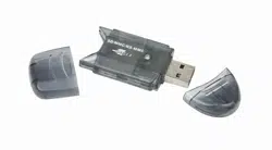 Card Reader Gembird FD2-SD-1,Supports all SD, MMC and RS-MMC cards