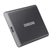 SSD portabil extern Samsung Portable SSD T7, 1 TB, Grey (MU-PC1T0T/WW)