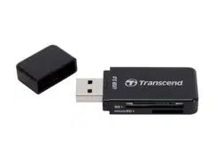 Cititor de carduri Transcend TS-RDF5, USB Type-A, Negru