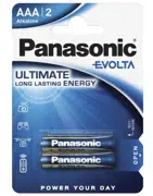 Батарейка Panasonic Evolta AAA 2pcs (LR03EGE/2BP)