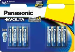 Батарейка Panasonic Evolta AAA 8pcs (LR03EGE/8B2F)