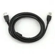 Адаптеры Cablexpert CCP-USB2-AMAF-10, USB Type-A/AM/AF, 3м, Чёрный