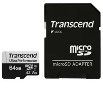 Карта памяти Transcend MicroSD 64Gb (TS64GUSD340S)