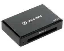 Cititor de carduri Transcend TS-RDF2, micro-USB, USB Type-A, Negru