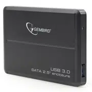 Rack SSD extern Gembird EE2-U3S-2, Negru (EE2-U3S-2)