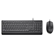 Клавиатура и мышь Sohoo KM102, Проводное, Чёрный